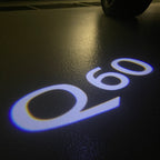 LUCI PROIETTORI LOGO INFINITI Q60 Nr.52 (quantità 1 = 1 set / 2 luci porta)