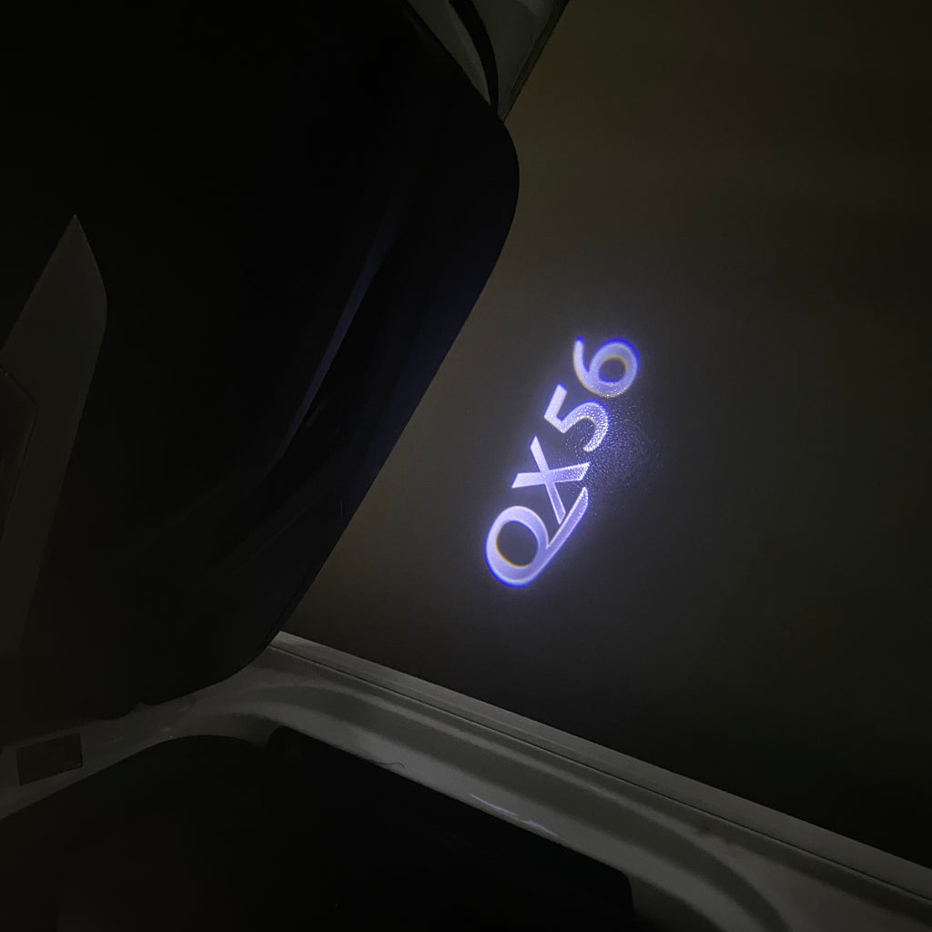 INFINTI QX56 LOGO PROJECROTR LIGHTS Nr.71 (Menge 1 = 1 Sets/2 Türleuchten)