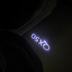 INFINTI QX50 LOGO PROJECROTR أضواء Nr.70 (الكمية 1 = 1 مجموعات / 2 أضواء الباب)
