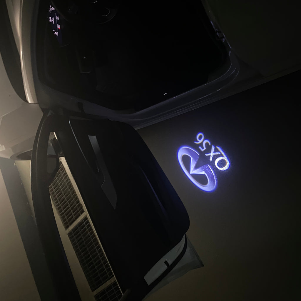 INFINTI QX56 LOGO PROJECROTR LIGHTS Nr.74 (quantité 1 = 1 ensemble/2 feux de porte)