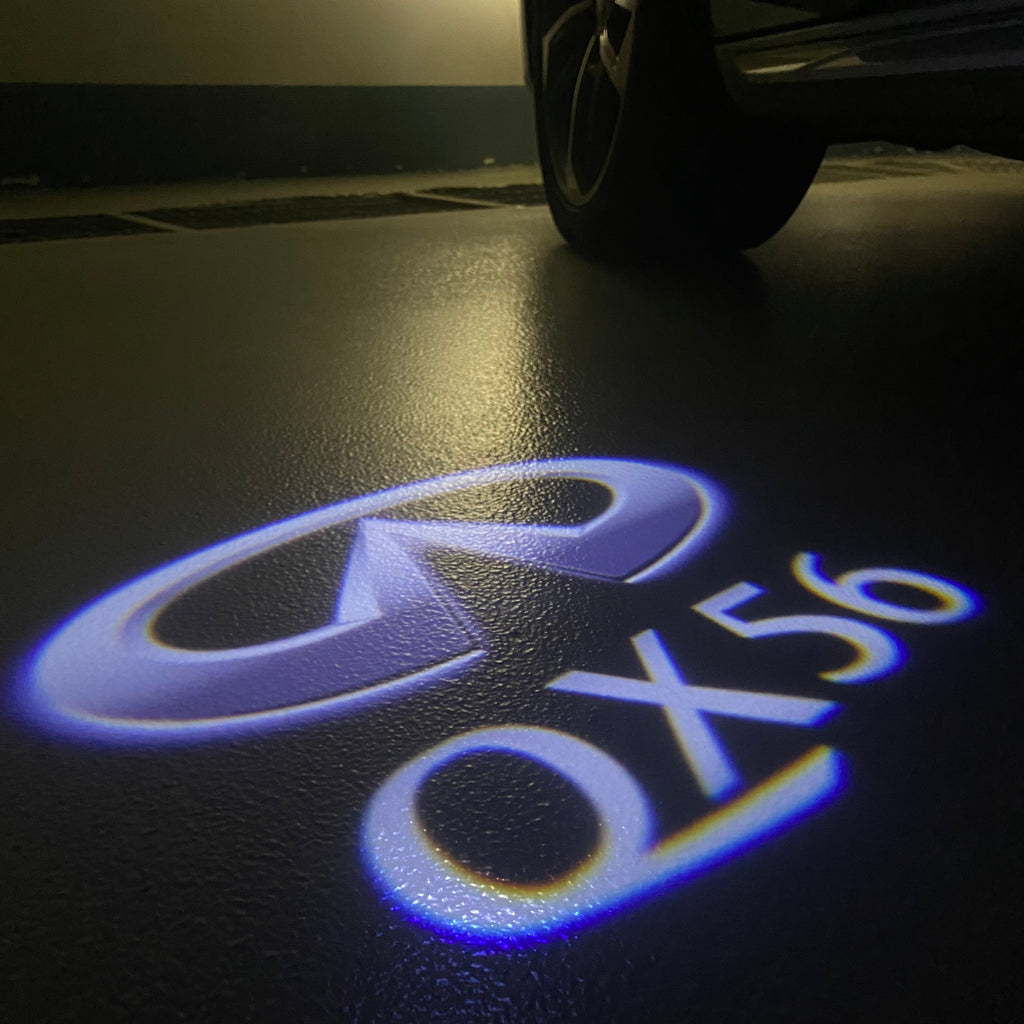 INFINTI QX56 LOGO PROJECROTR LIGHTS Nr.74 (quantité 1 = 1 ensemble/2 feux de porte)