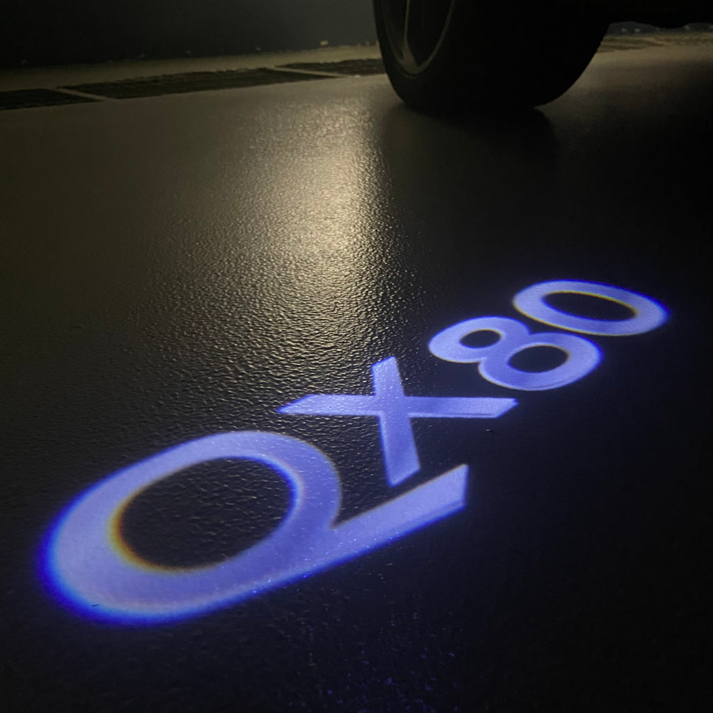 INFINTI QX80 LOGO PROJECROTR LIGHTS Nr.51 (Menge 1 = 1 Sets/2 Türleuchten)