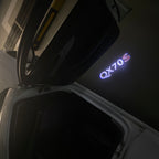 INFINTI QX70 S LOGO PROJECROTR LIGHTS Nr.67 (quantità 1 = 1 set/2 luci porta)