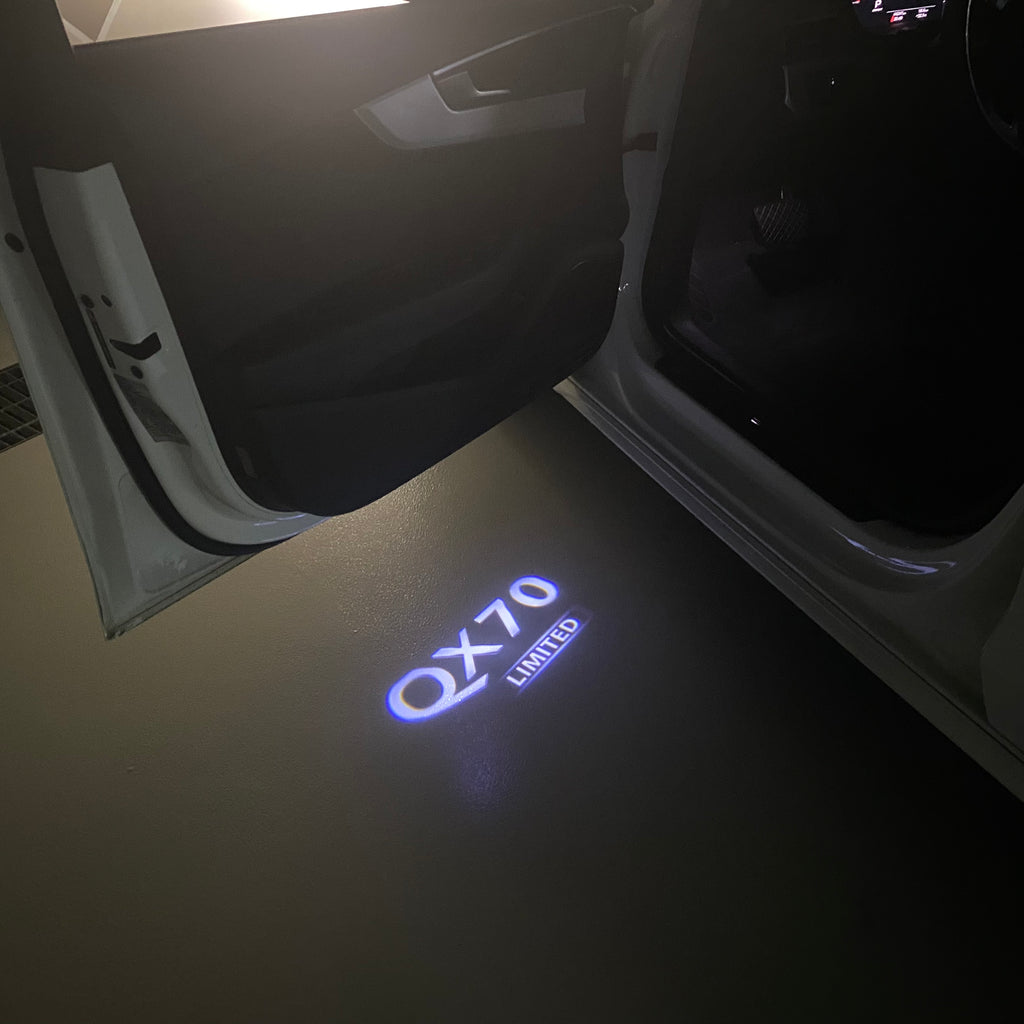 INFINTI QX70 LOGO PROJECROTR LIGHTS Nr.72 (Menge 1 = 1 Sets/2 Türlichter)