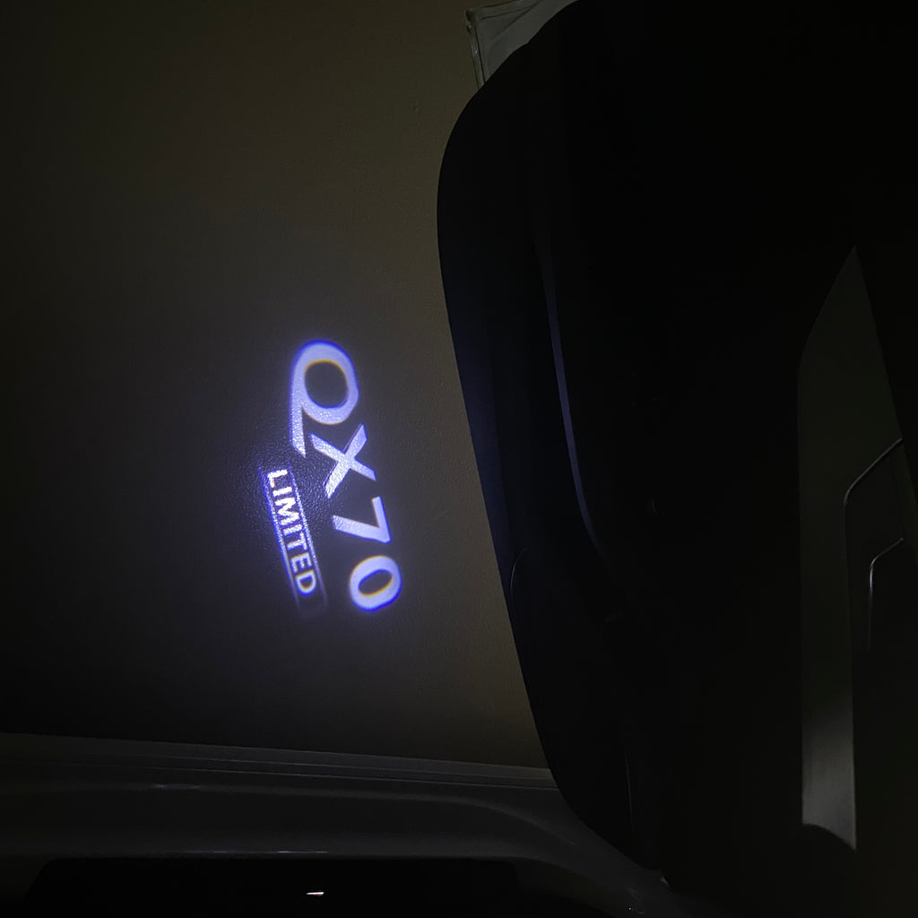 INFINTI QX70 LOGO PROJECROTR LIGHTS Nr.72 (Menge 1 = 1 Sets/2 Türlichter)