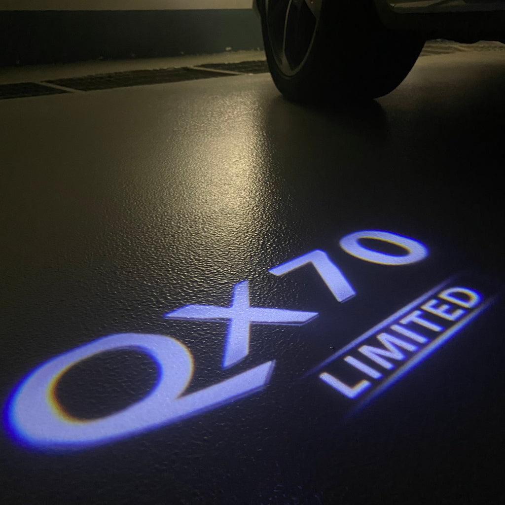 INFINTI QX70 LOGO PROJECROTR LIGHTS Nr.72 (Menge 1 = 1 Sets/2 Türlichter)