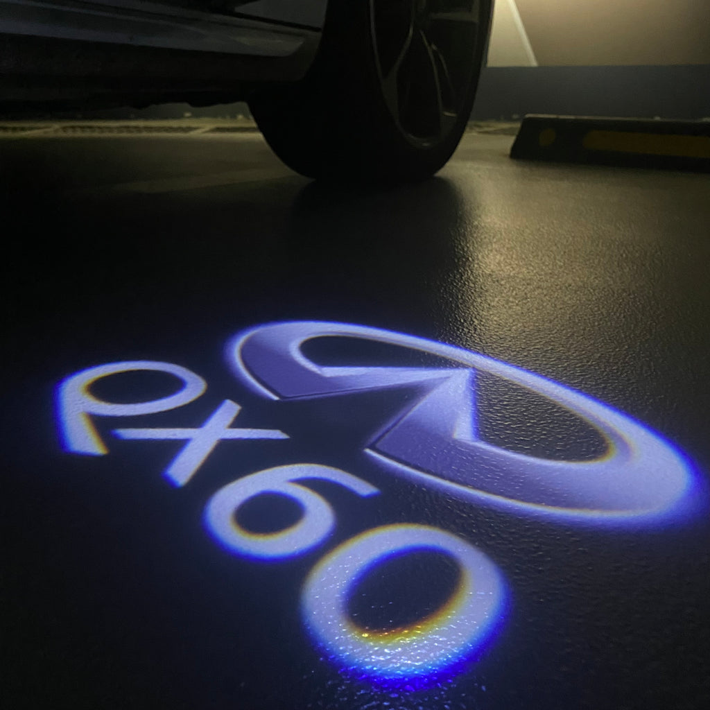 INFINTI QX60 LOGO PROJECROTR LIGHTS Nr.88 (Menge 1 = 1 Sets/2 Türleuchten)