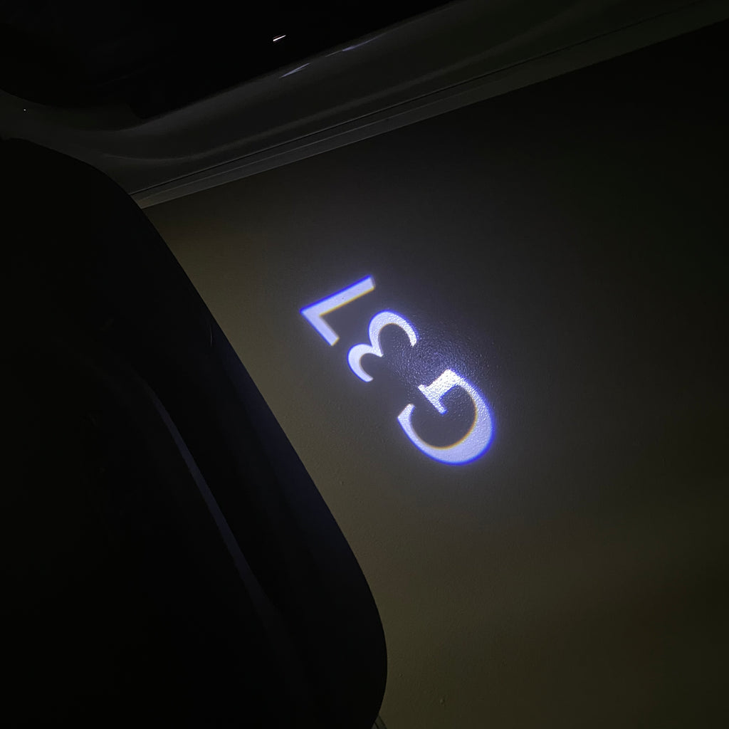 INFINTI G37 LOGO PROJECROTR LIGHTS Nr.56 (Menge 1 = 1 Sets/2 Türleuchten)