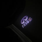 INFINTI FX50 S LOGO PROJECROTR LIGHTS Nr.28 (cantidad 1 = 1 juego/2 luces de puerta)