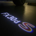 INFINTI FX30d S LOGO PROJECROTR LIGHTS Nr.57 (Menge 1 = 1 Sets/2 Türleuchten)