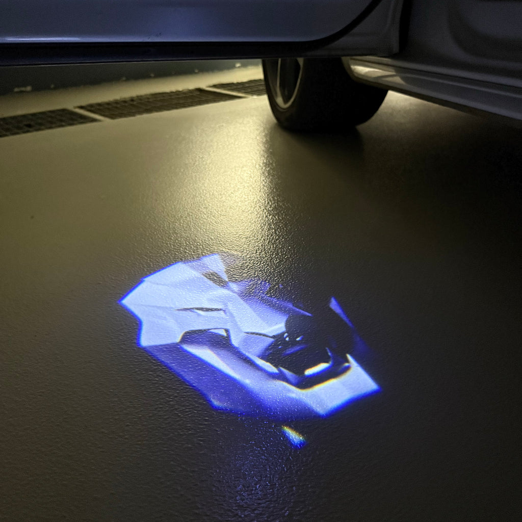 LUCES DE PROYECTOR DEL LOGOTIPO BMW M3 Nr.24 (cantidad 1 = 1 juegos / 2 luces de puerta)