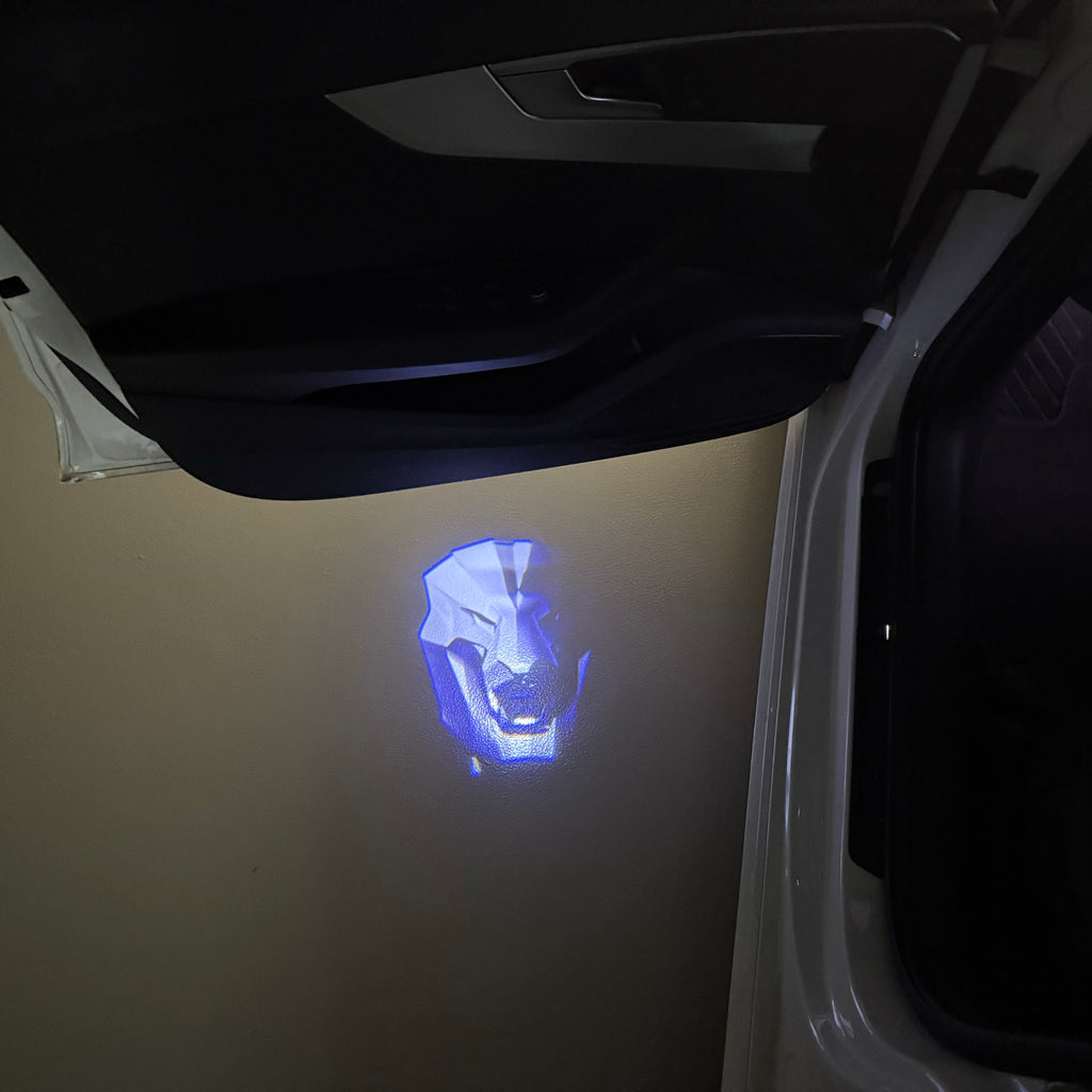 LUCES DE PROYECTOR DEL LOGOTIPO BMW M3 Nr.24 (cantidad 1 = 1 juegos / 2 luces de puerta)