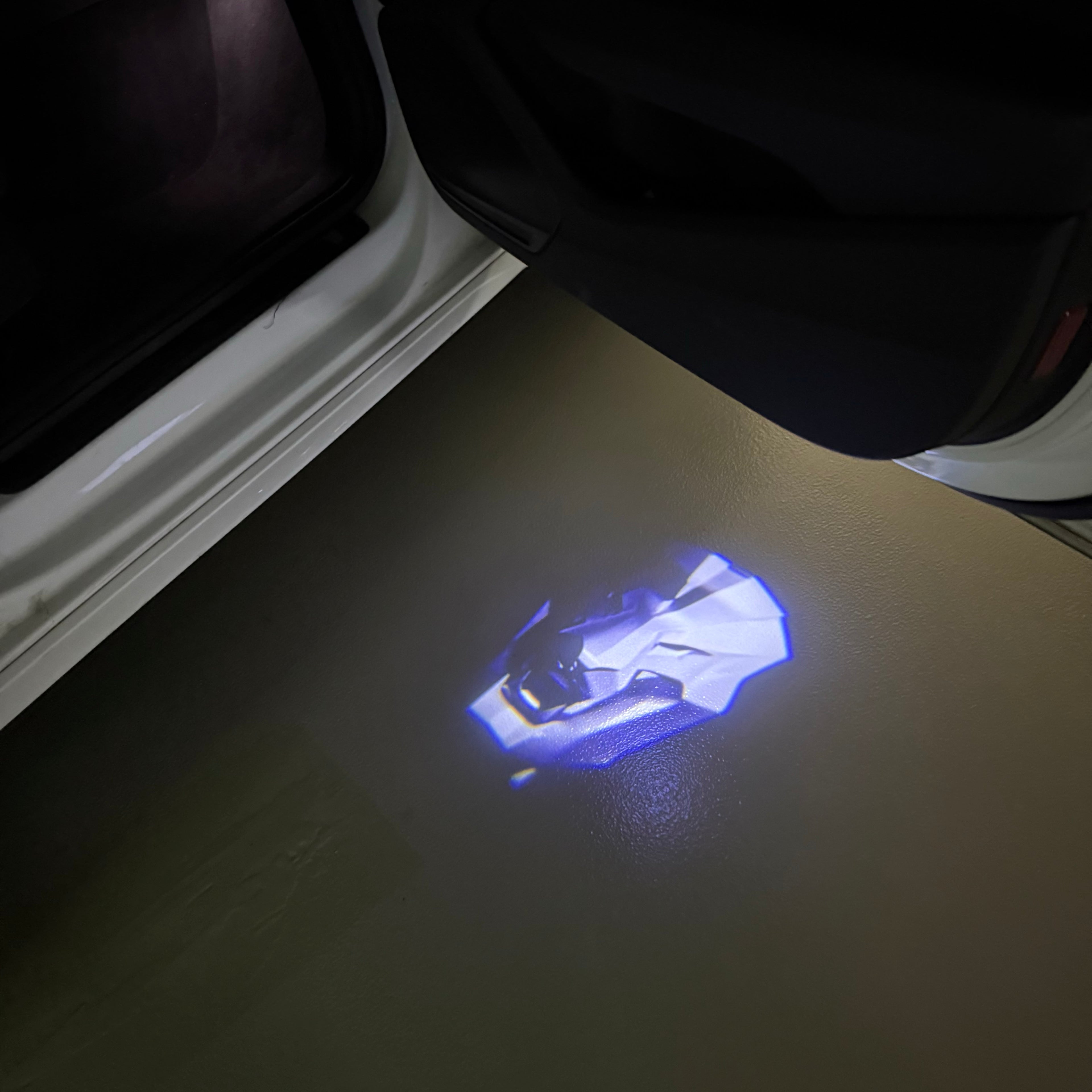 LUCES DE PROYECTOR DEL LOGOTIPO BMW M3 Nr.24 (cantidad 1 = 1 juegos / 2 luces de puerta)