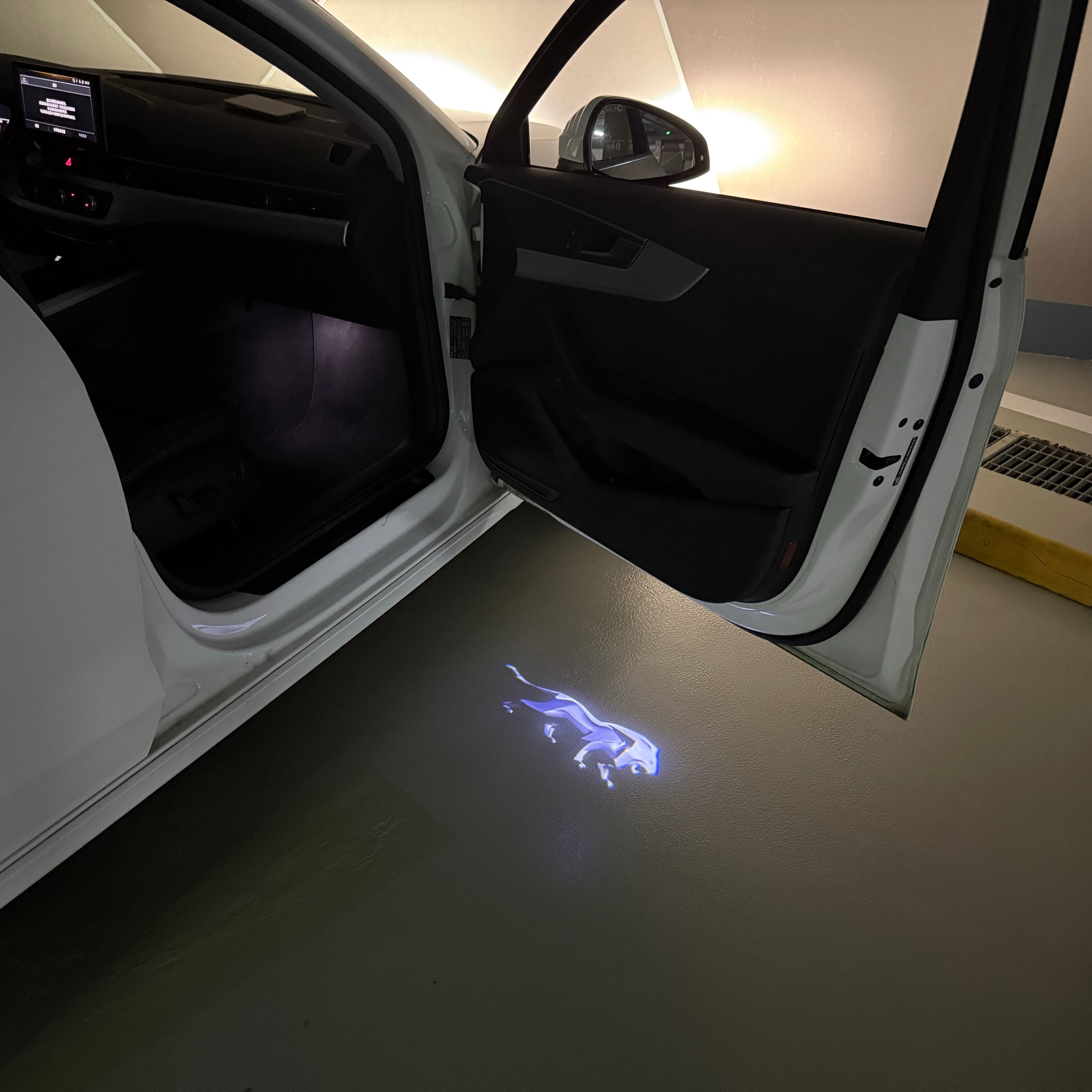 BMW M3 LOGO PROJECTOT LIGHTS Nr.24 (Menge 1 = 1 Sets/2 Türleuchten)