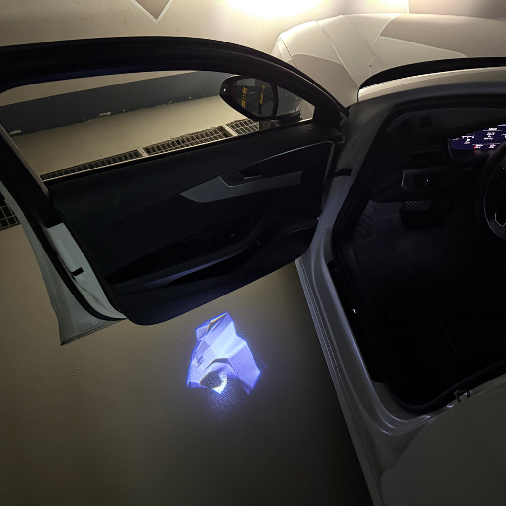 LUCES DE PROYECTOR DEL LOGOTIPO BMW M3 Nr.24 (cantidad 1 = 1 juegos / 2 luces de puerta)