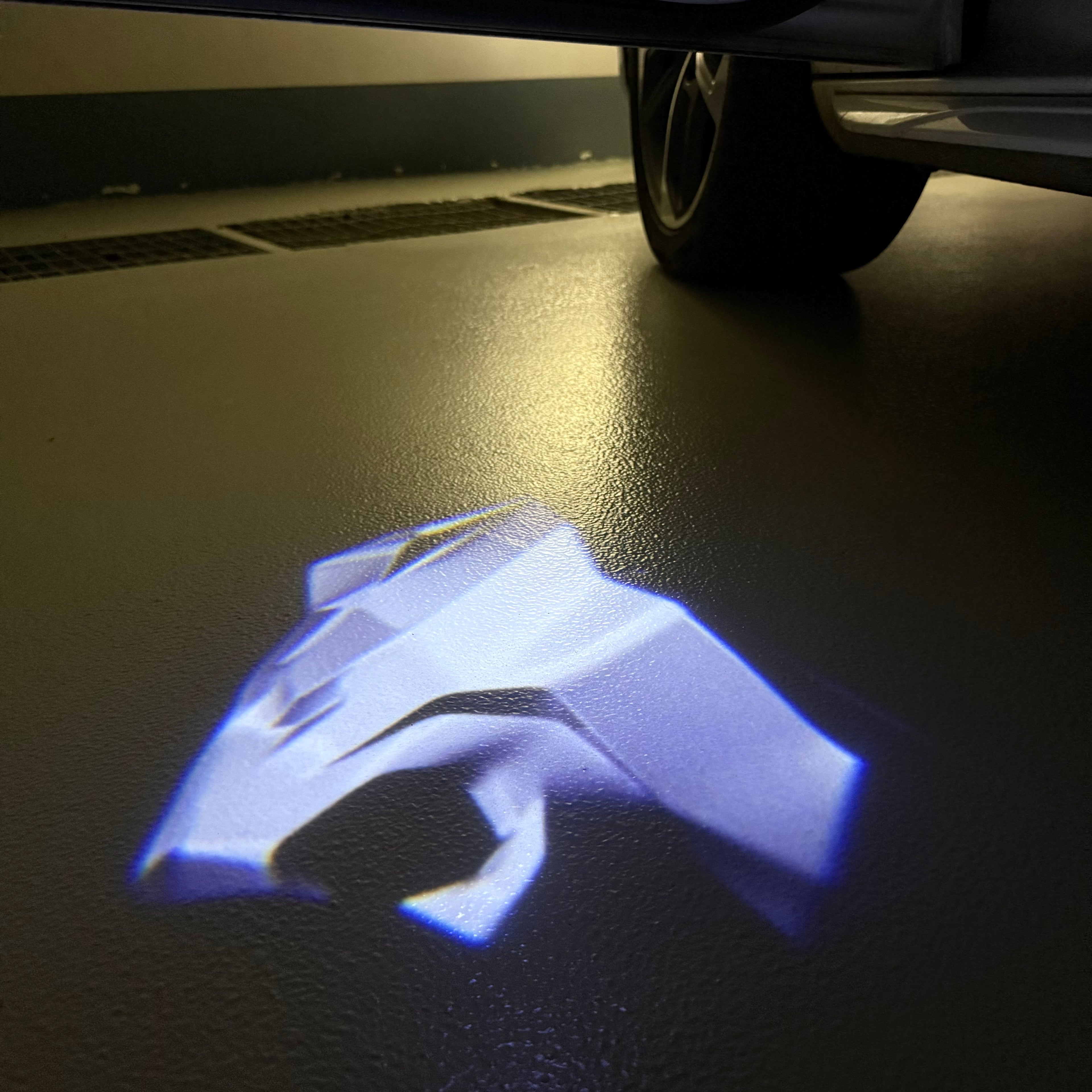 BMW M3 LOGO PROJECTOT LIGHTS Nr.24 (Menge 1 = 1 Sets/2 Türleuchten)