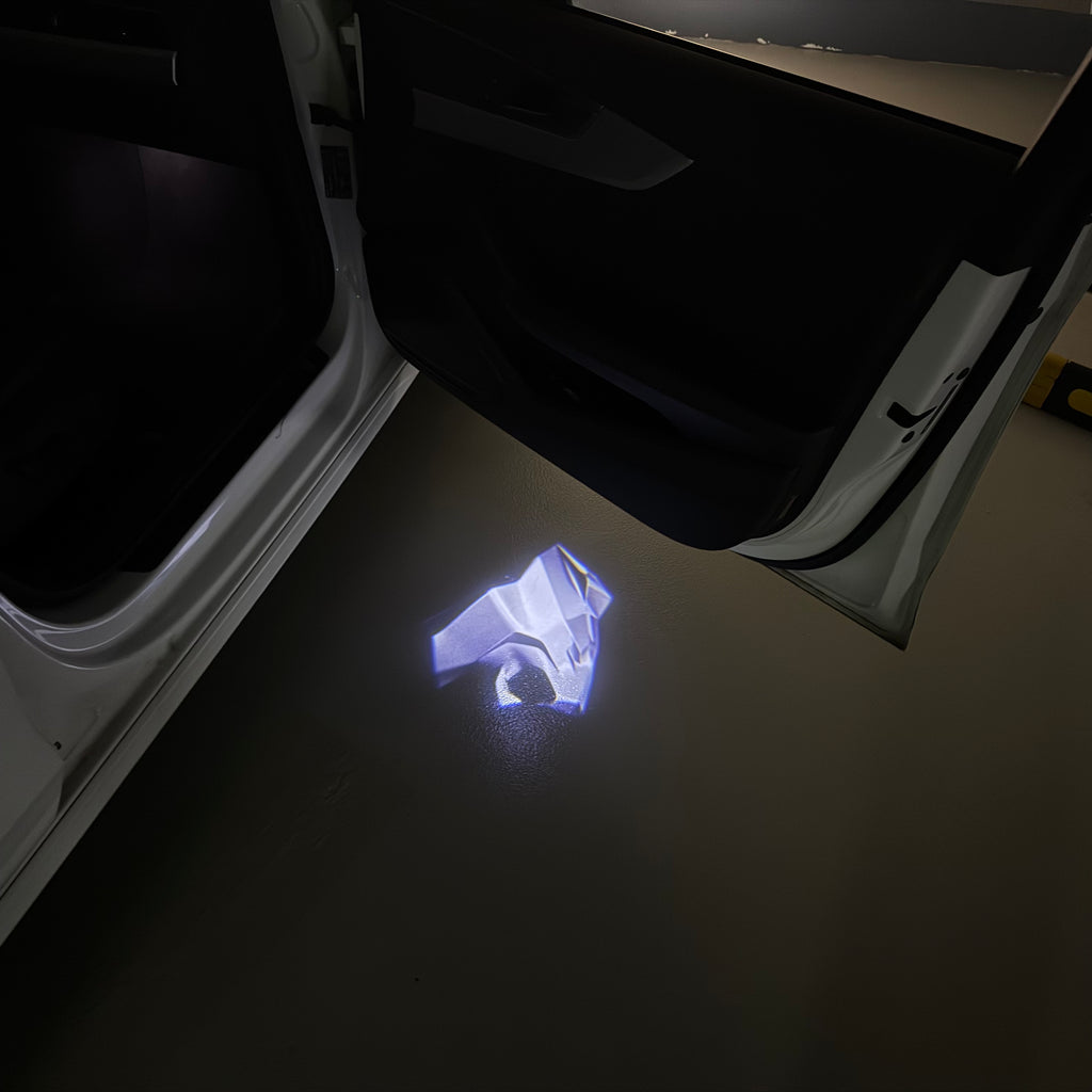 LUCES DE PROYECTOR DEL LOGOTIPO BMW M3 Nr.24 (cantidad 1 = 1 juegos / 2 luces de puerta)