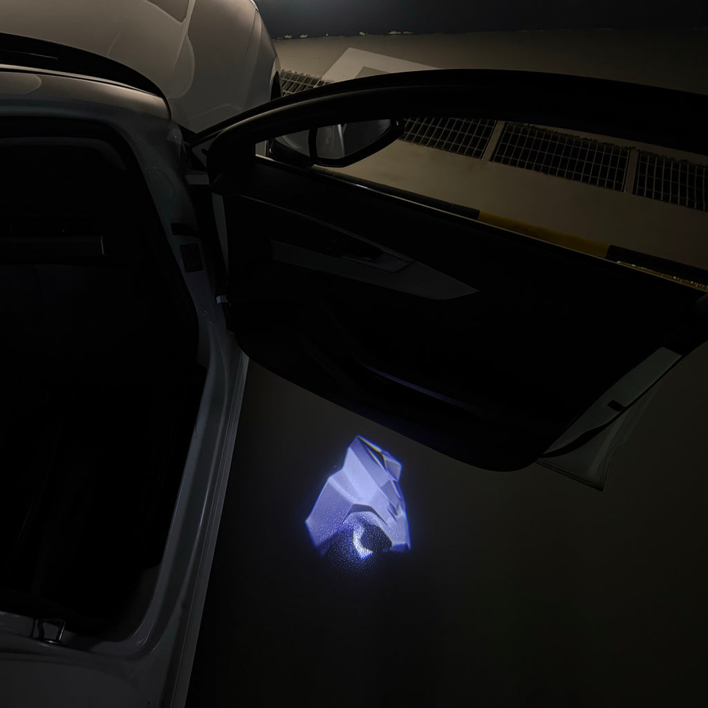 LUCES DE PROYECTOR DEL LOGOTIPO BMW M3 Nr.24 (cantidad 1 = 1 juegos / 2 luces de puerta)