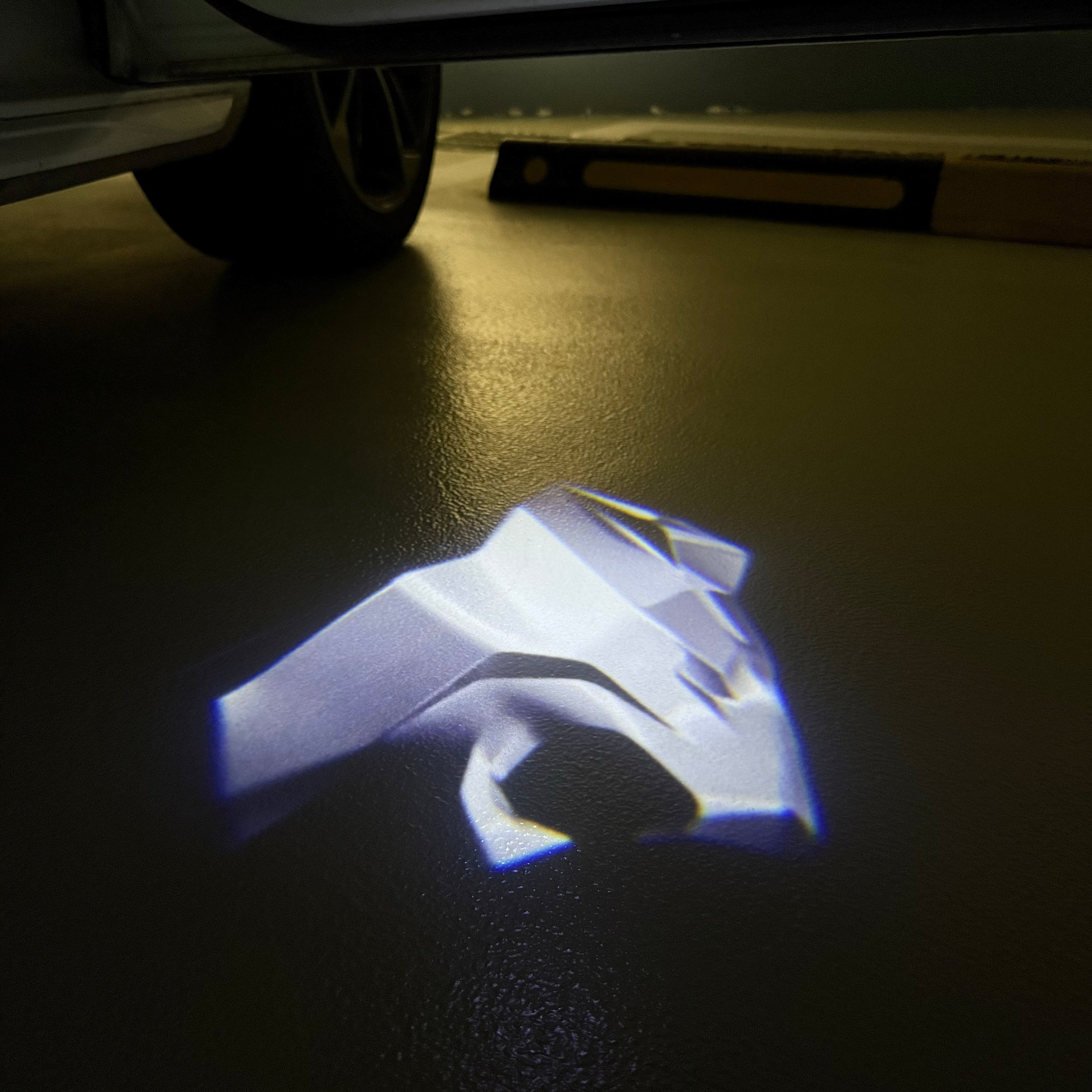 LUCES DE PROYECTOR DEL LOGOTIPO BMW M3 Nr.24 (cantidad 1 = 1 juegos / 2 luces de puerta)