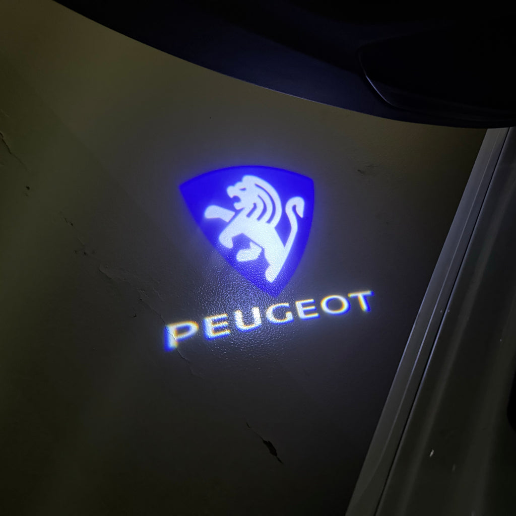 BMW M3 LOGO PROJECTOR LIGHTS Nr.24 (الكمية 1 = 1 مجموعة / 2 أضواء باب)