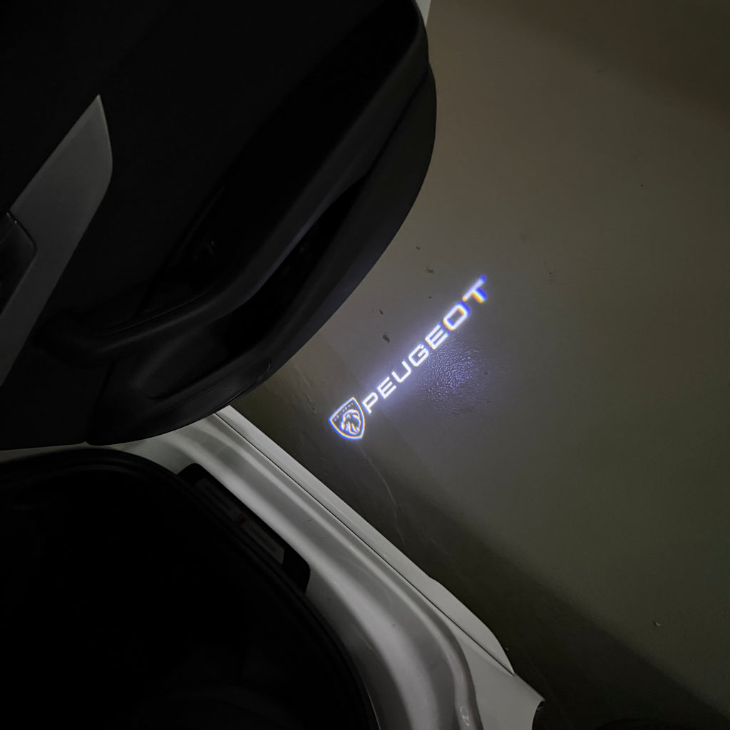 LUCES DE PROYECTOR DEL LOGOTIPO BMW M3 Nr.24 (cantidad 1 = 1 juegos / 2 luces de puerta)