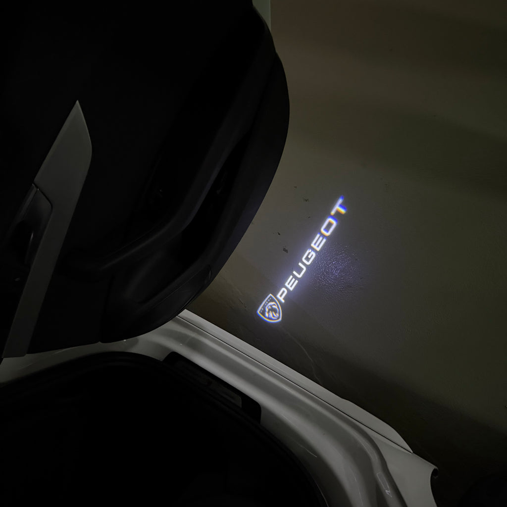LUCES DE PROYECTOR DEL LOGOTIPO BMW M3 Nr.24 (cantidad 1 = 1 juegos / 2 luces de puerta)