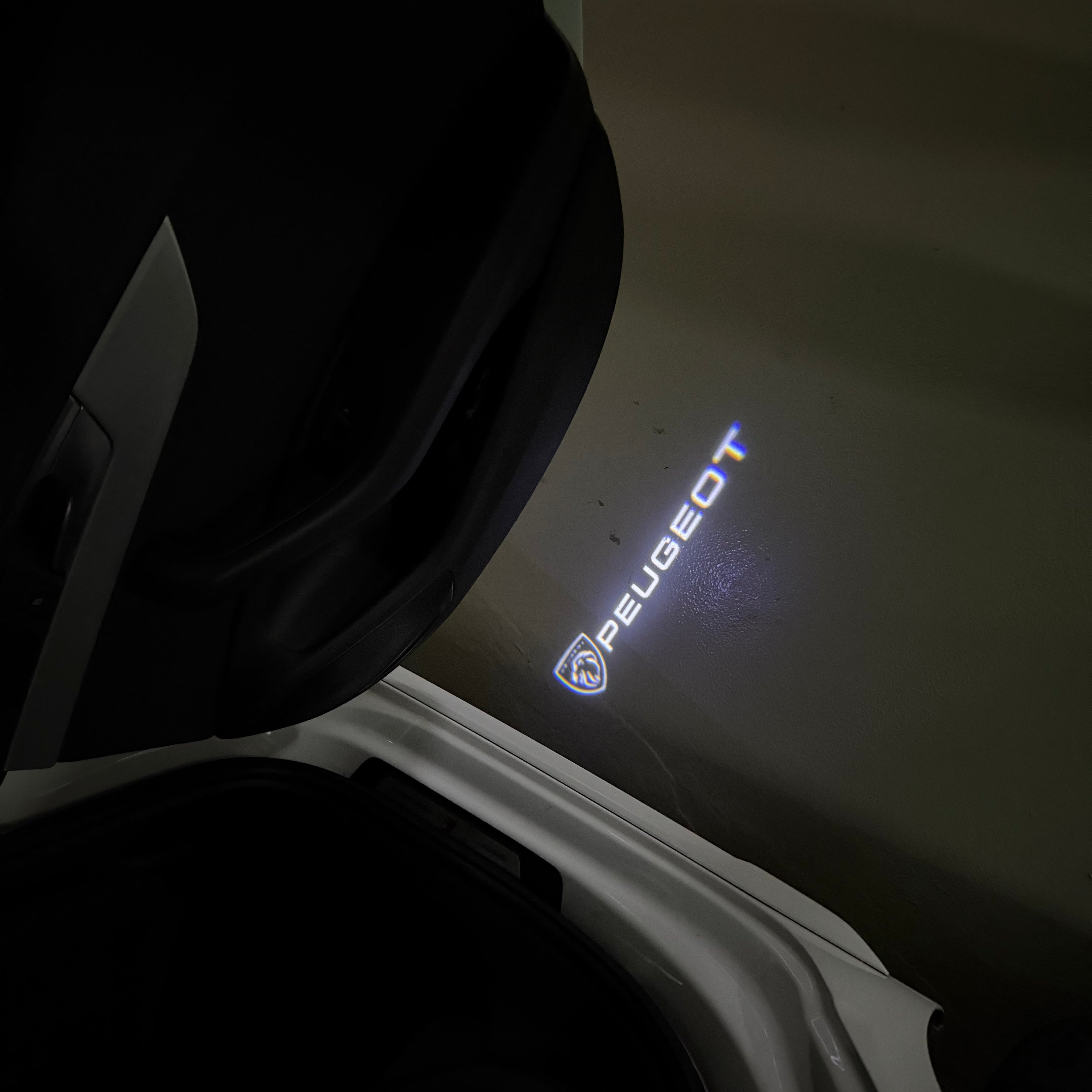 BMW M3 LOGO PROJECTOT LIGHTS Nr.24 (Menge 1 = 1 Sets/2 Türleuchten)