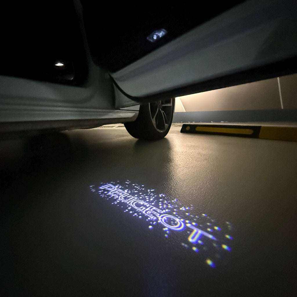 BMW M3 LOGO PROJECTOT LIGHTS Nr.24 (Menge 1 = 1 Sets/2 Türleuchten)