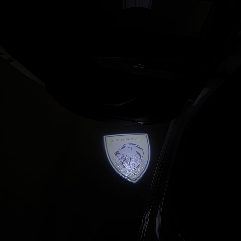 LUCES DE PROYECTOR DEL LOGOTIPO BMW M3 Nr.24 (cantidad 1 = 1 juegos / 2 luces de puerta)