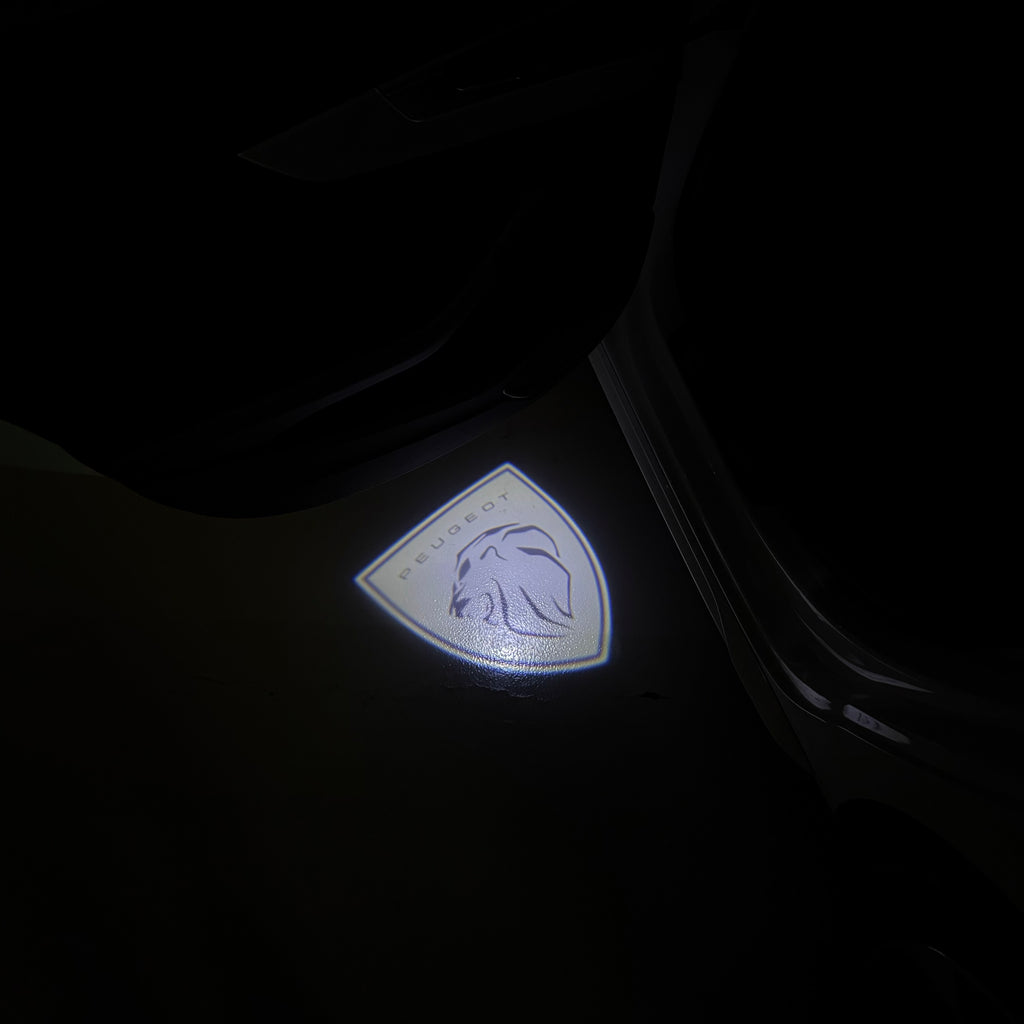 LUCES DE PROYECTOR DEL LOGOTIPO BMW M3 Nr.24 (cantidad 1 = 1 juegos / 2 luces de puerta)