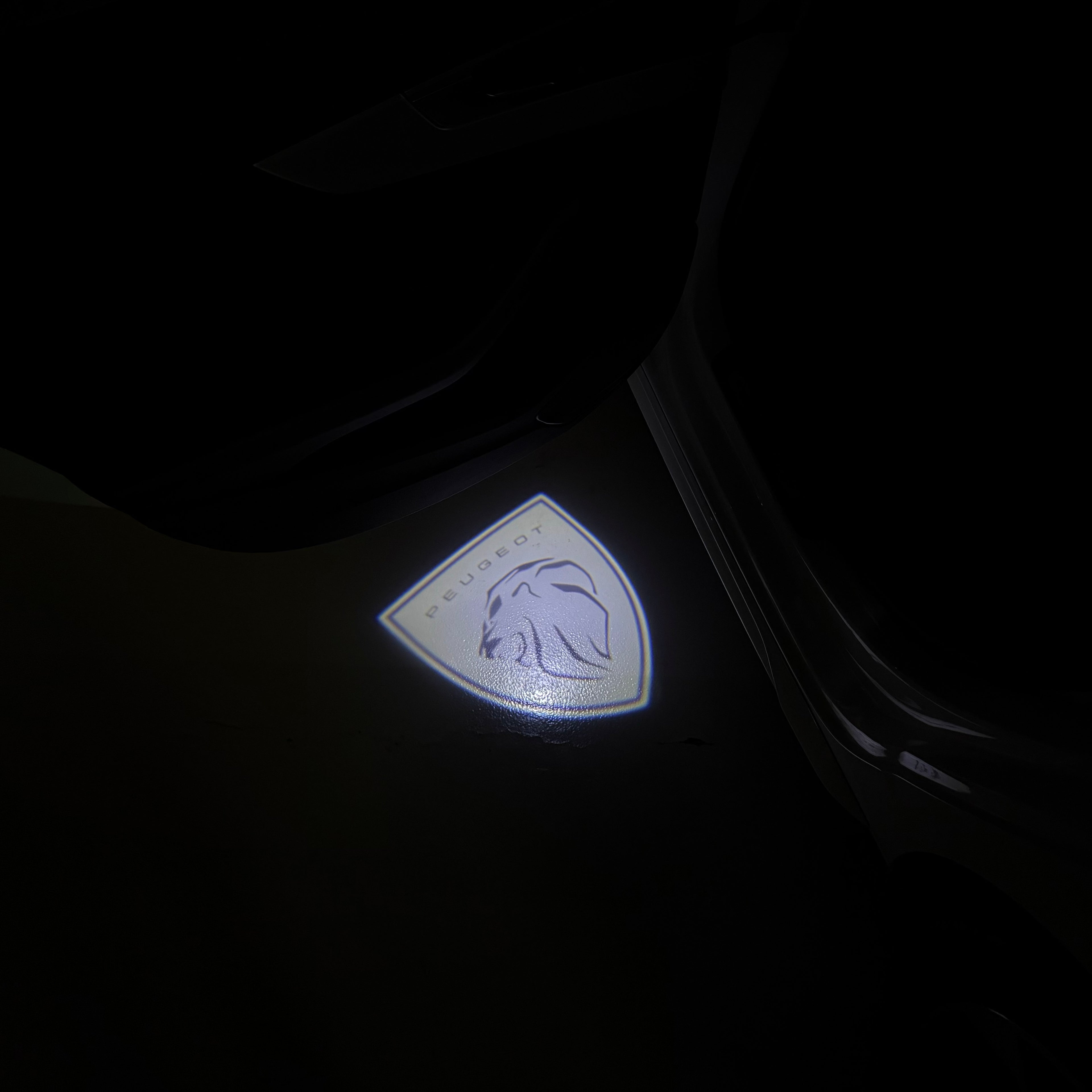 LUCES DE PROYECTOR DEL LOGOTIPO BMW M3 Nr.24 (cantidad 1 = 1 juegos / 2 luces de puerta)