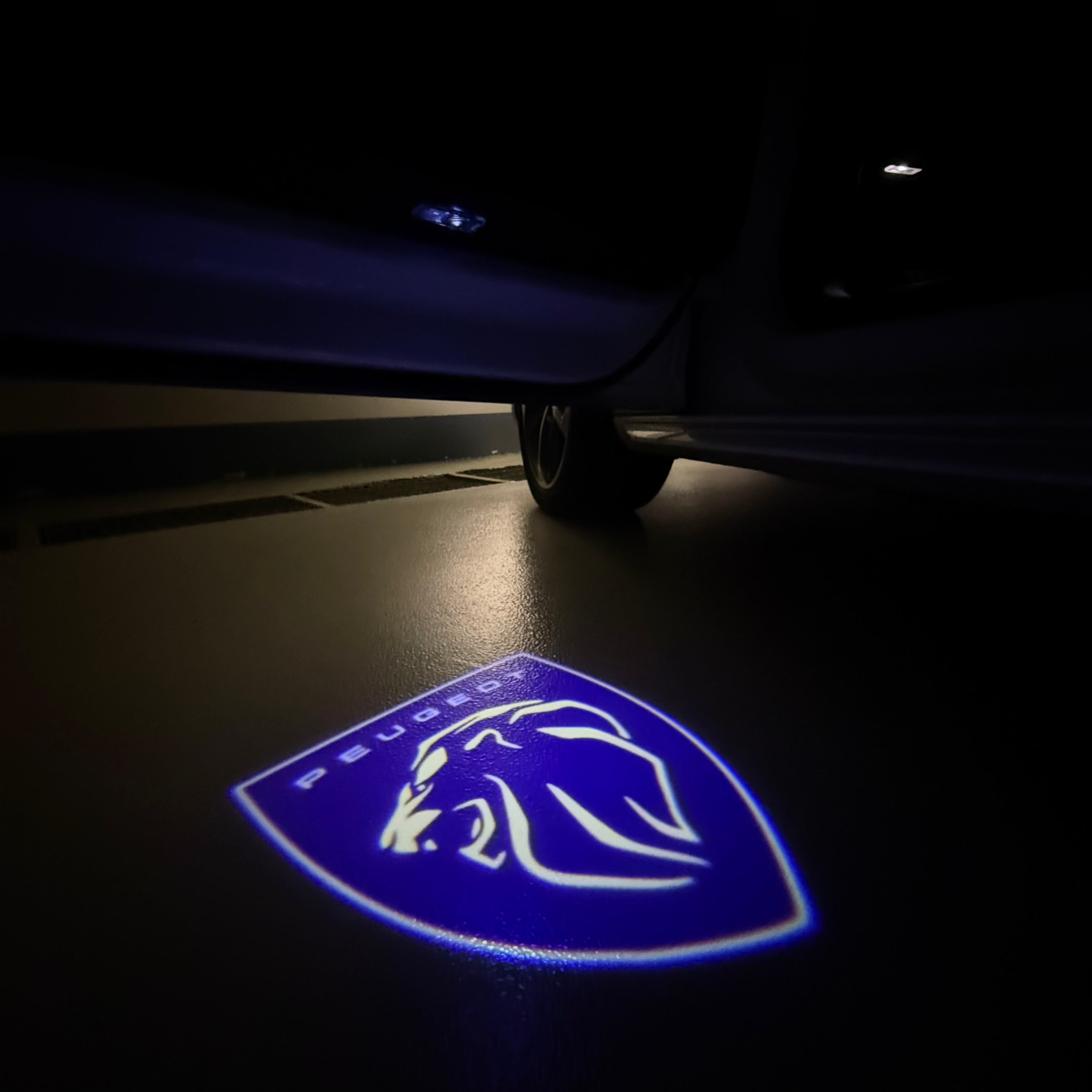 BMW M3 LOGO PROJECTOT LIGHTS Nr.24 (Menge 1 = 1 Sets/2 Türleuchten)