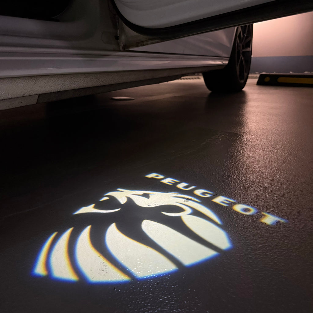 BMW M3 LOGO PROJECTOT LIGHTS Nr.24 (Menge 1 = 1 Sets/2 Türleuchten)