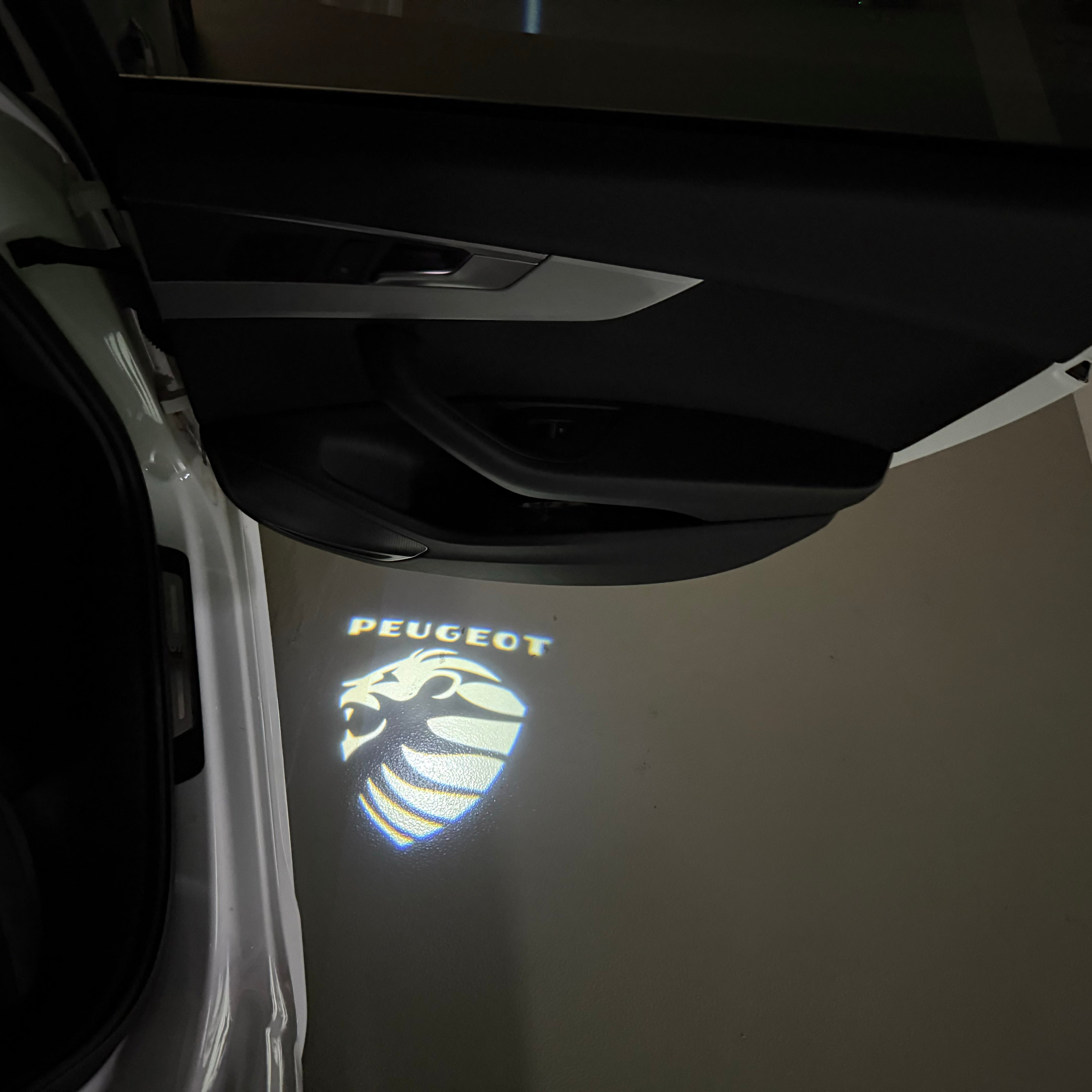 BMW M3 LOGO PROJECTOT LIGHTS Nr.24 (Menge 1 = 1 Sets/2 Türleuchten)