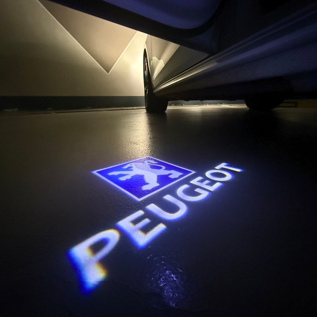LUCES DE PROYECTOR DEL LOGOTIPO BMW M3 Nr.24 (cantidad 1 = 1 juegos / 2 luces de puerta)