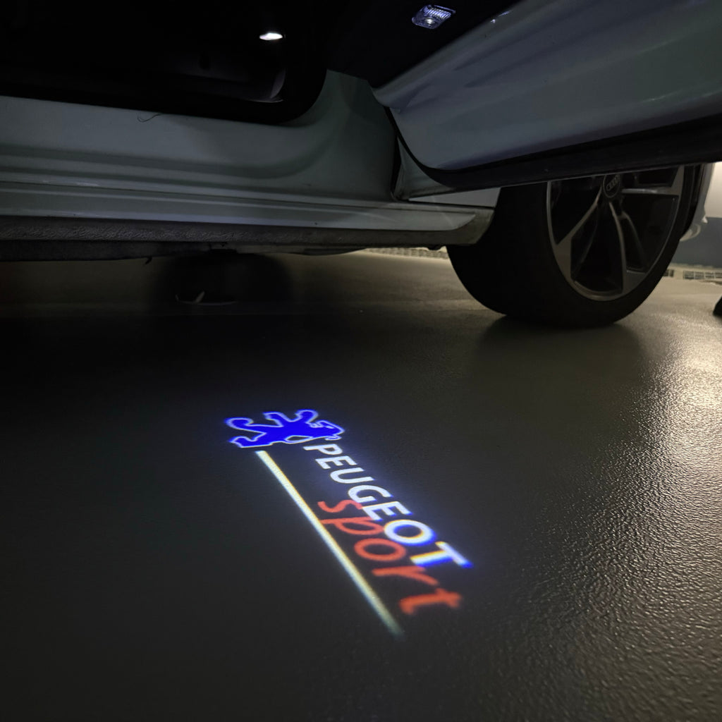 BMW M3 LOGO PROJECTOT LIGHTS Nr.24 (Menge 1 = 1 Sets/2 Türleuchten)