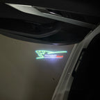 BMW M3 LOGO PROJECTOT LIGHTS Nr.24 (Menge 1 = 1 Sets/2 Türleuchten)