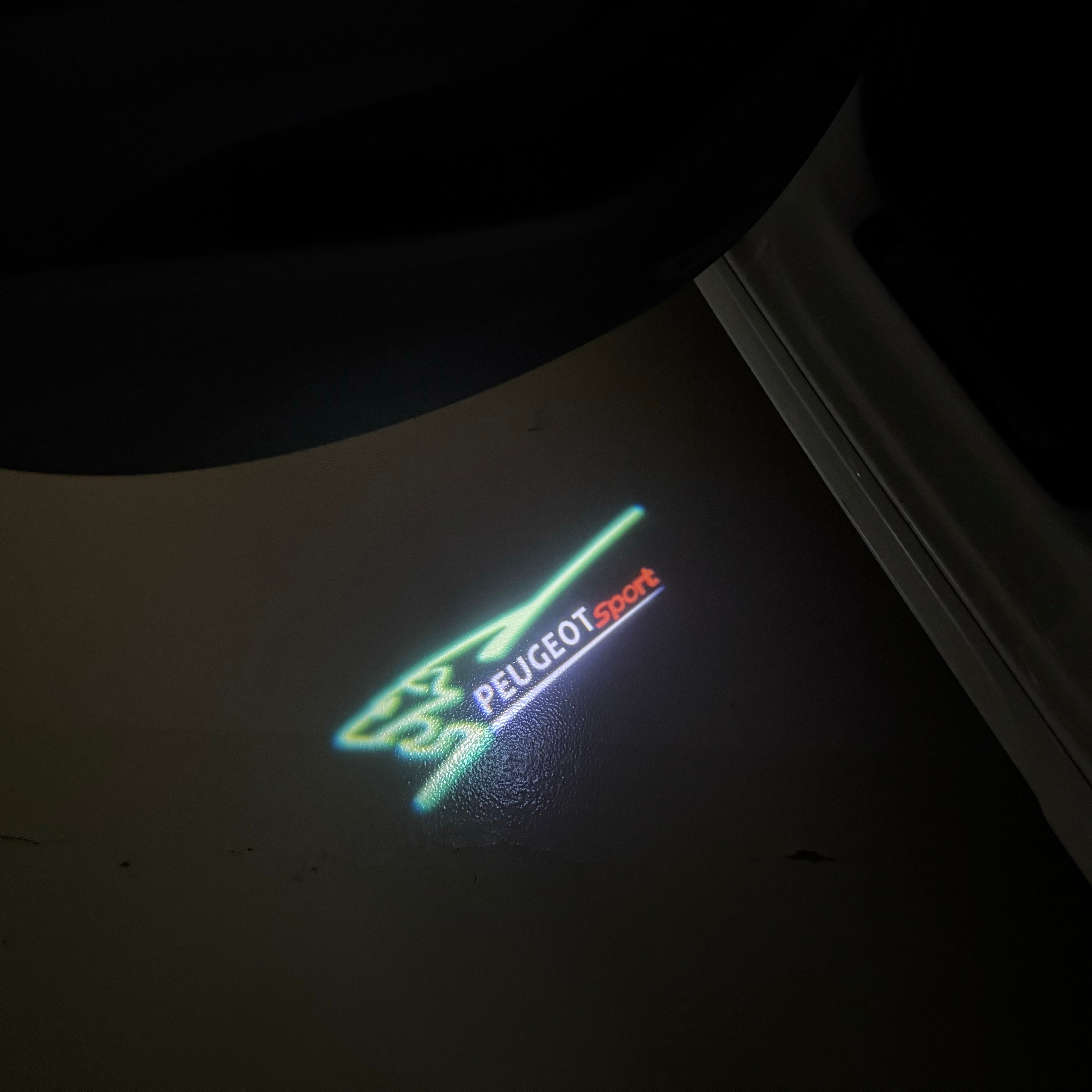 BMW M3 LOGO PROJECTOT LIGHTS Nr.24 (Menge 1 = 1 Sets/2 Türleuchten)