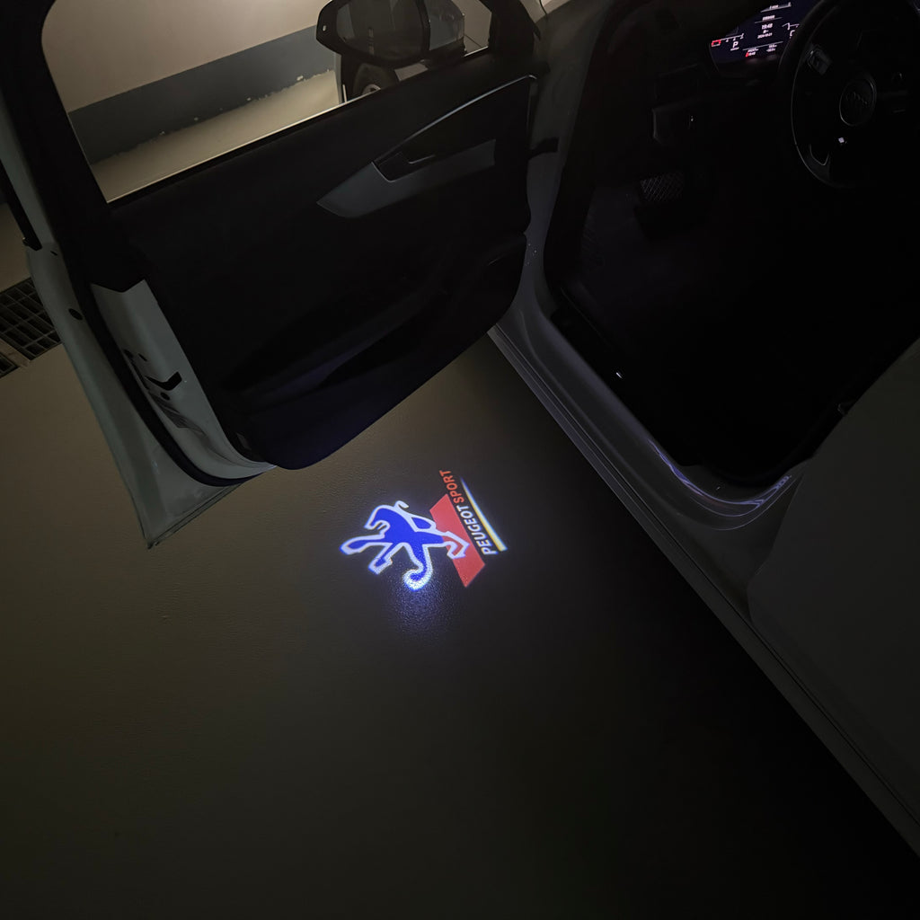 ÉCLAIRAGE DE PROJECTEUR BMW M3 LOGO Nr.24 (quantité 1 = 1 jeux / 2 feux de porte)