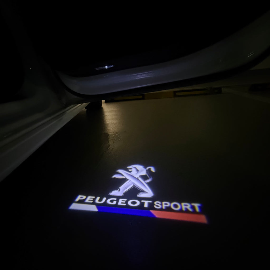 LUCES DE PROYECTOR DEL LOGOTIPO BMW M3 Nr.24 (cantidad 1 = 1 juegos / 2 luces de puerta)