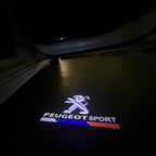 LUCES DE PROYECTOR DEL LOGOTIPO BMW M3 Nr.24 (cantidad 1 = 1 juegos / 2 luces de puerta)