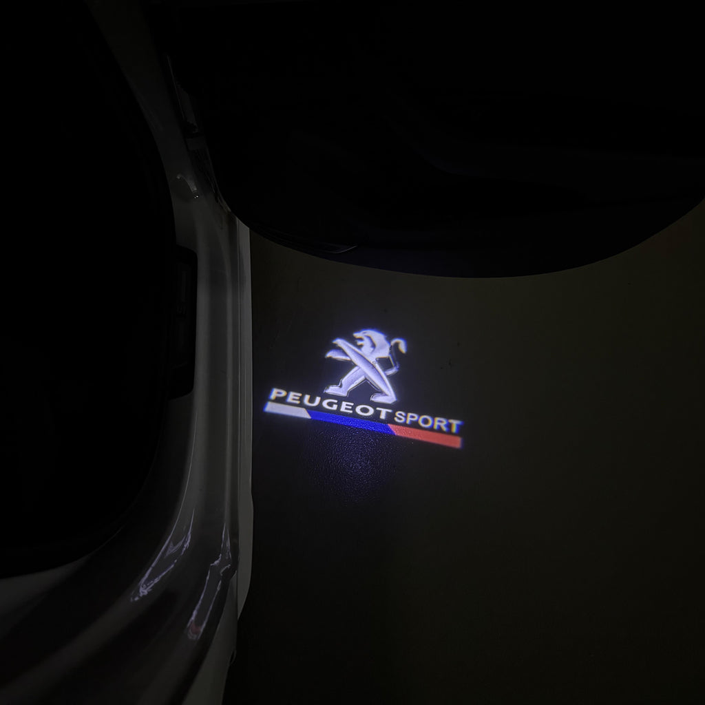 LUCES DE PROYECTOR DEL LOGOTIPO BMW M3 Nr.24 (cantidad 1 = 1 juegos / 2 luces de puerta)