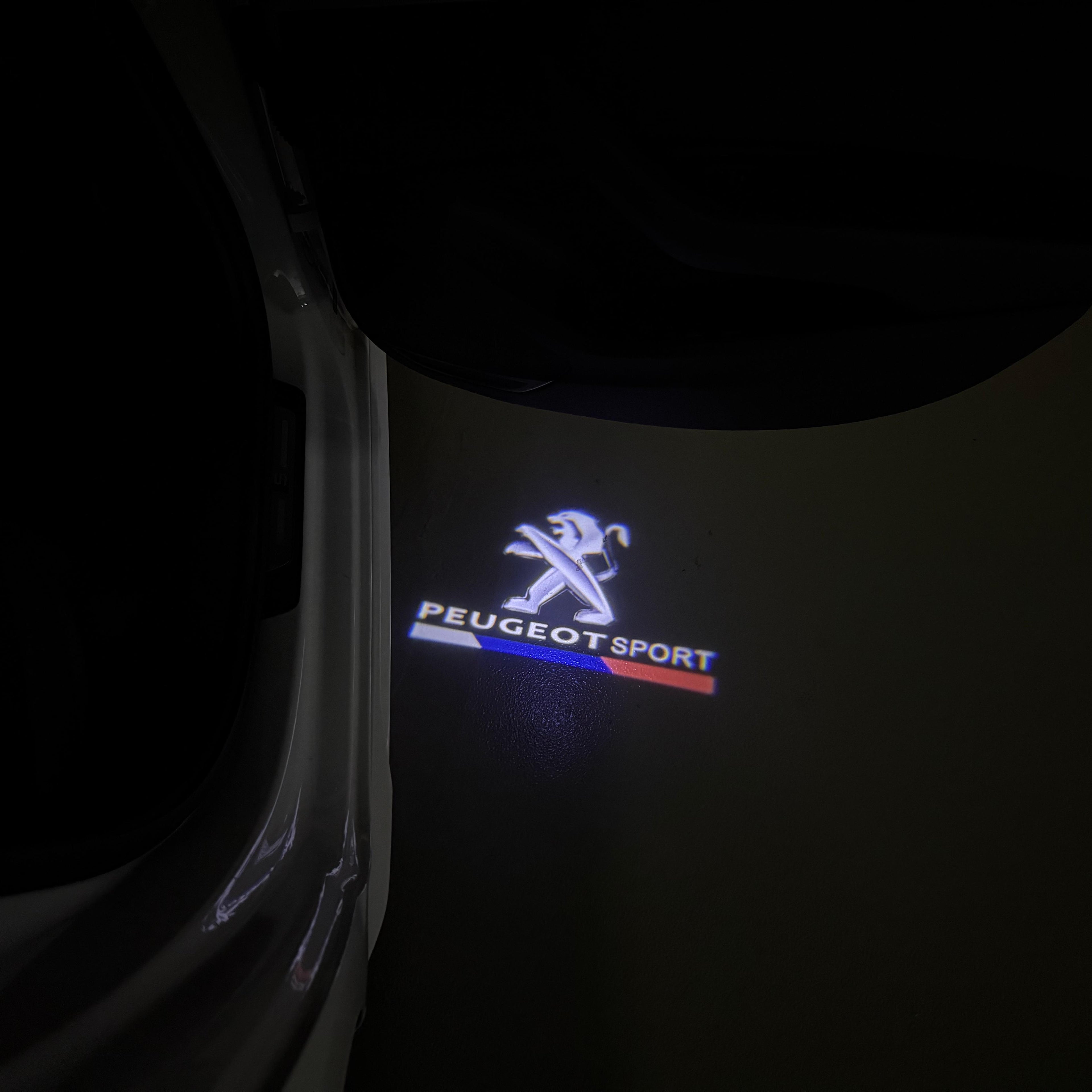 BMW M3 LOGO PROJECTOT LIGHTS Nr.24 (Menge 1 = 1 Sets/2 Türleuchten)