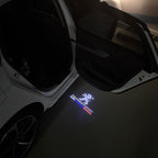 LUCES DE PROYECTOR DEL LOGOTIPO BMW M3 Nr.24 (cantidad 1 = 1 juegos / 2 luces de puerta)