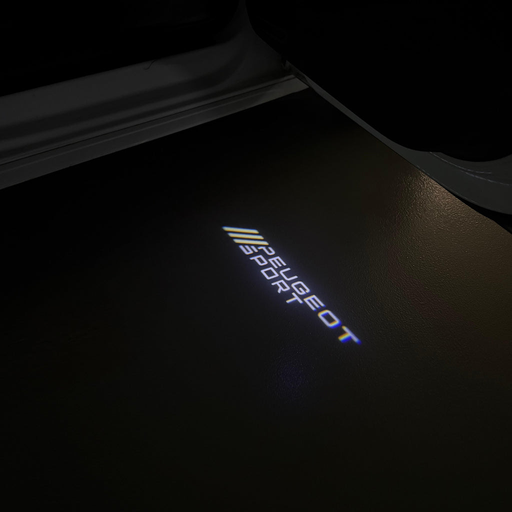 ÉCLAIRAGE DE PROJECTEUR BMW M3 LOGO Nr.24 (quantité 1 = 1 jeux / 2 feux de porte)