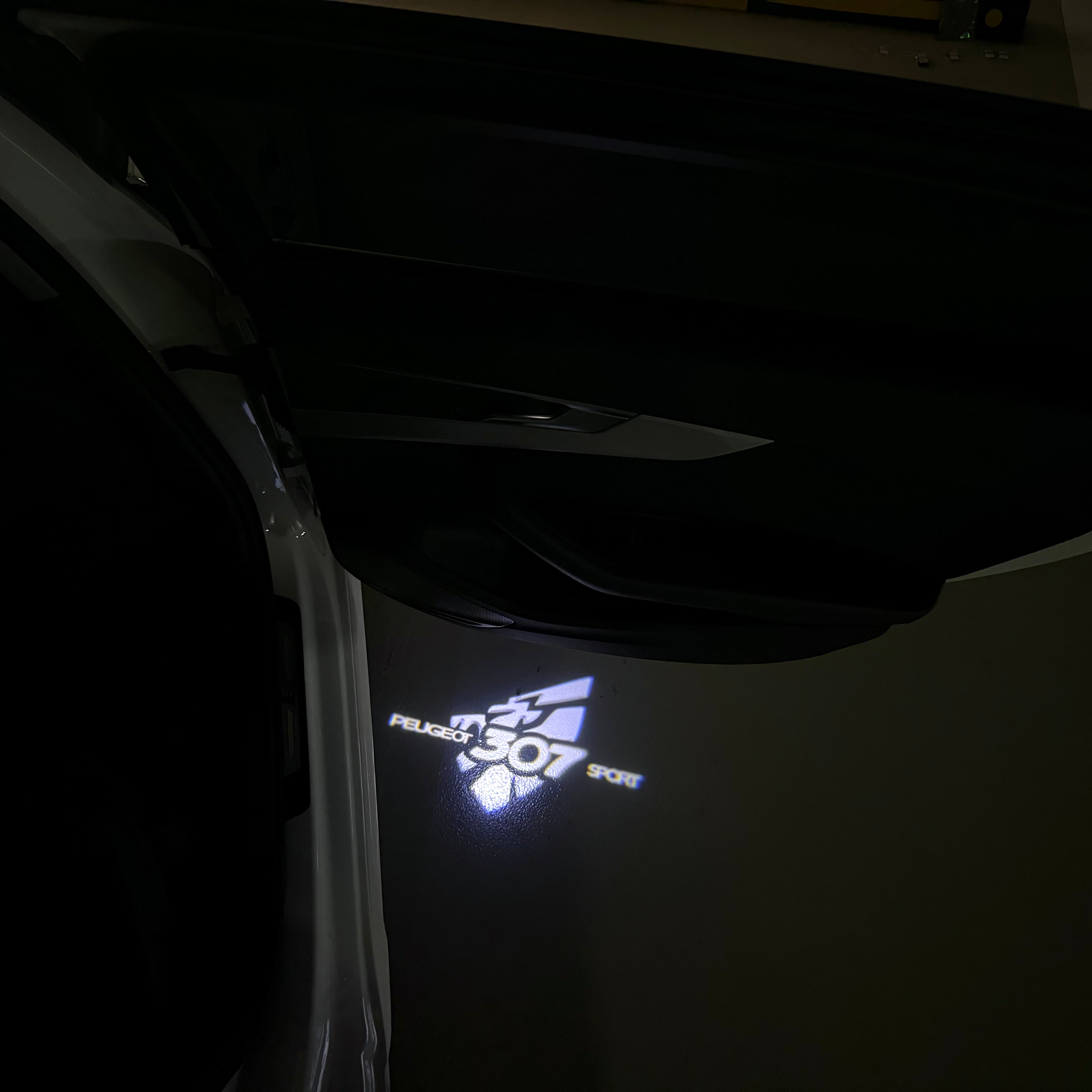 BMW M3 LOGO PROJECTOT LIGHTS Nr.24 (Menge 1 = 1 Sets/2 Türleuchten)