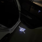 LUCES DE PROYECTOR DEL LOGOTIPO BMW M3 Nr.24 (cantidad 1 = 1 juegos / 2 luces de puerta)