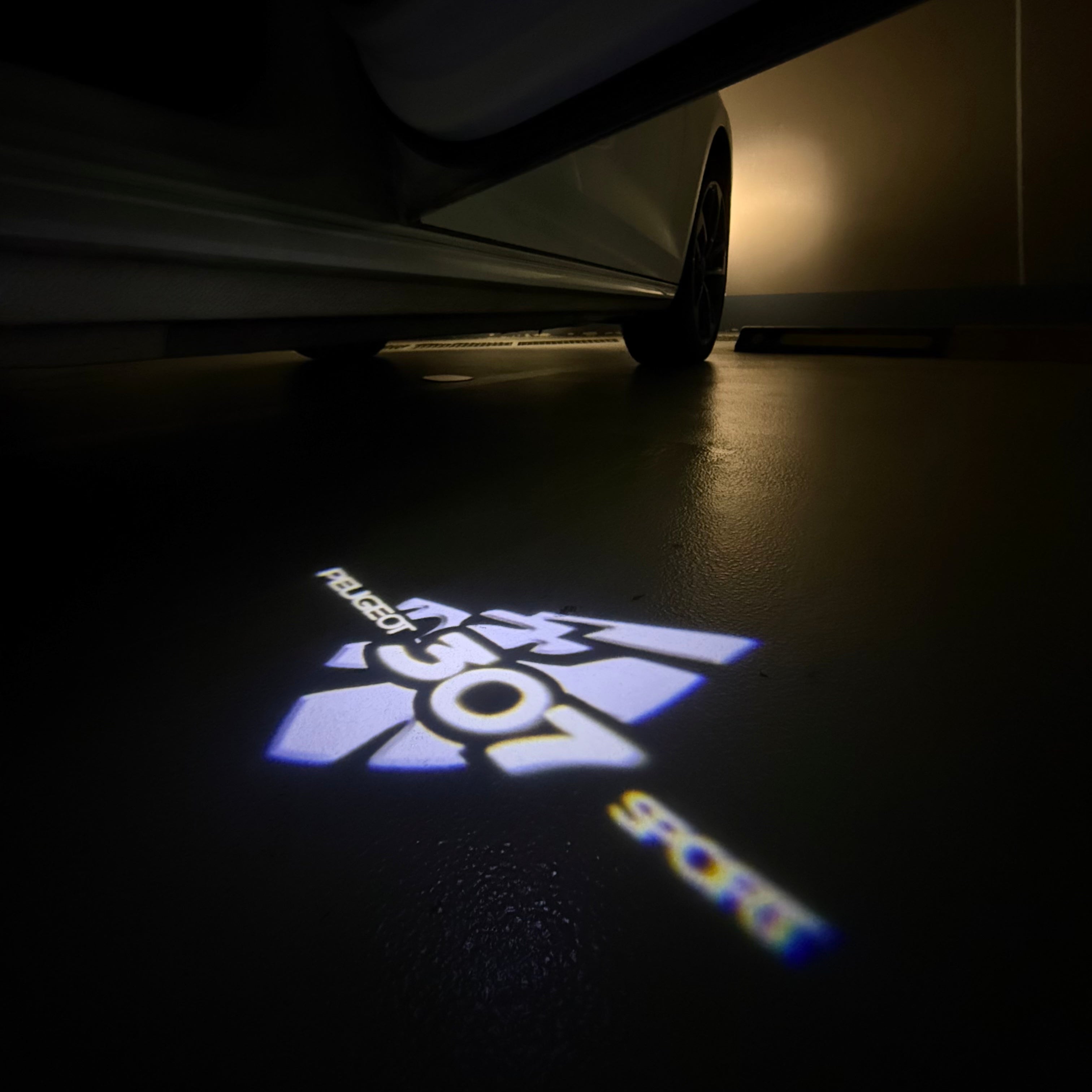 BMW M3 LOGO PROJECTOT LIGHTS Nr.24 (Menge 1 = 1 Sets/2 Türleuchten)