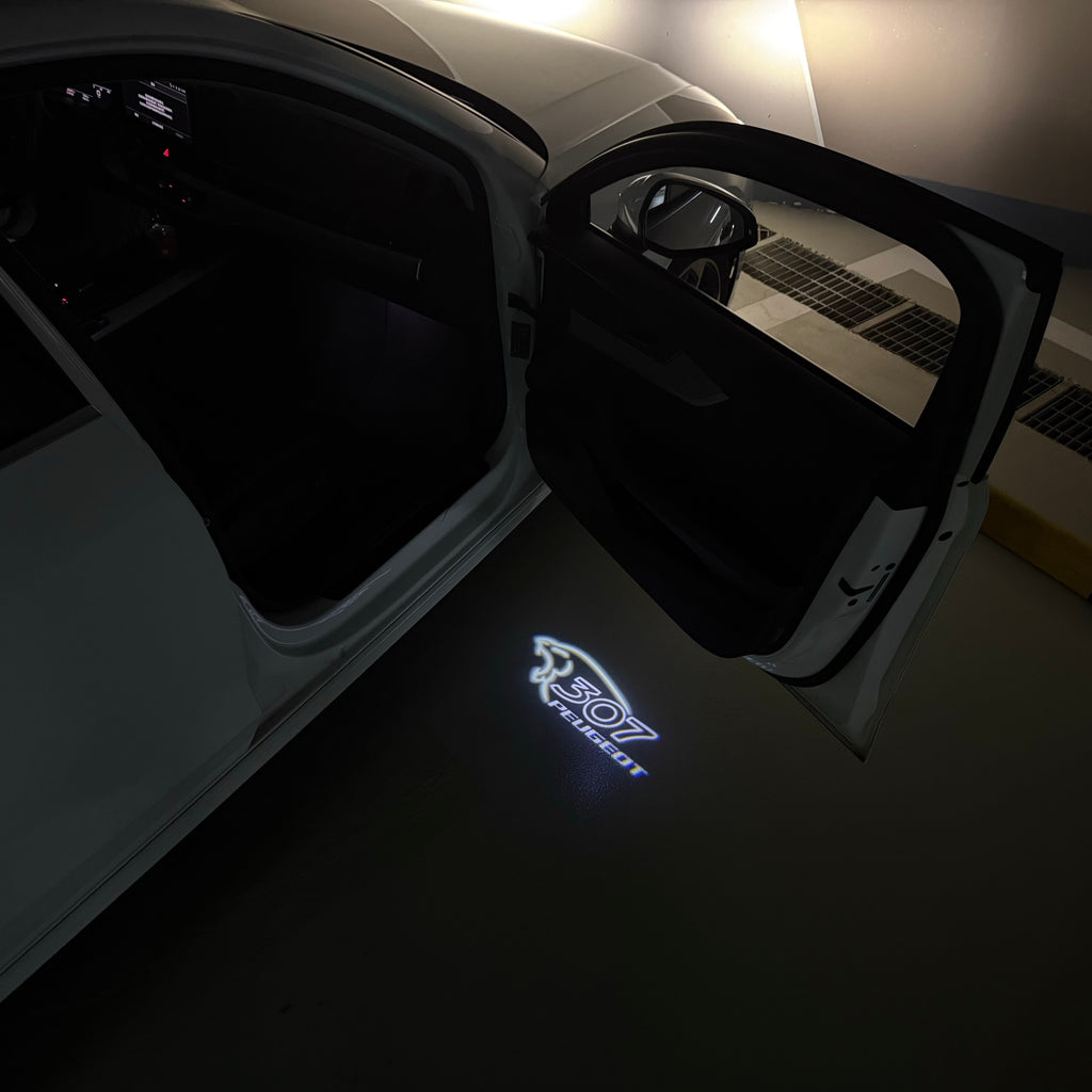 LUCES DE PROYECTOR DEL LOGOTIPO BMW M3 Nr.24 (cantidad 1 = 1 juegos / 2 luces de puerta)