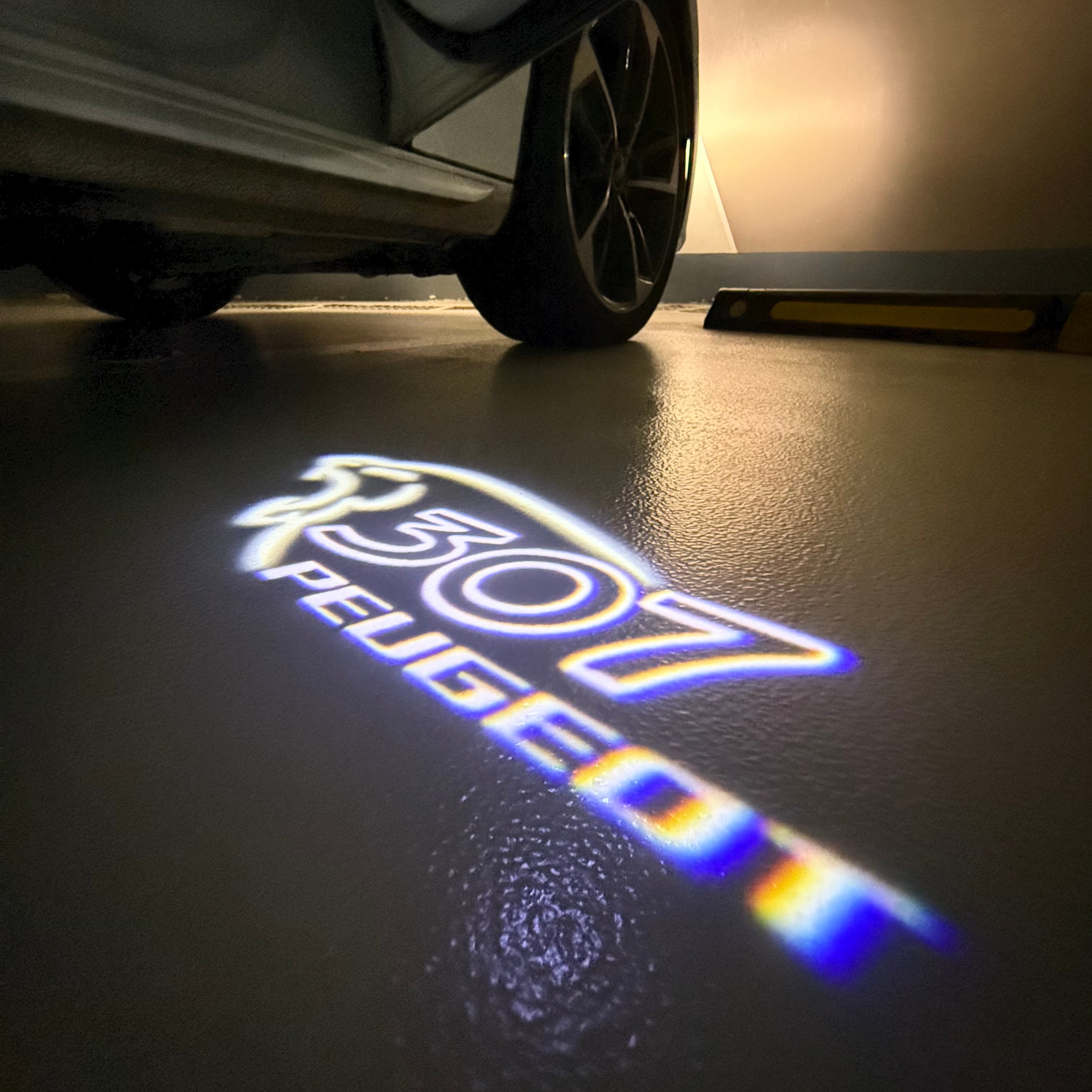 BMW M3 LOGO PROJECTOT LIGHTS Nr.24 (Menge 1 = 1 Sets/2 Türleuchten)